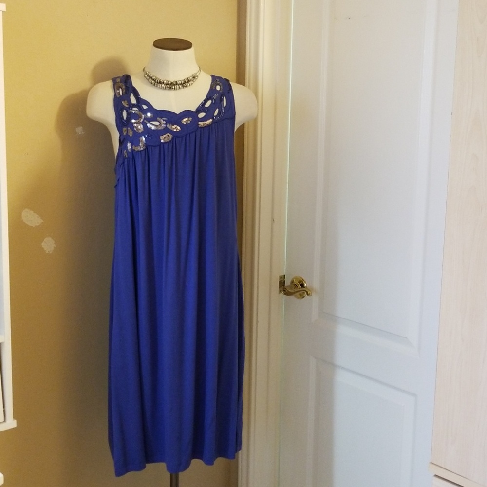 New York company party sequin dress